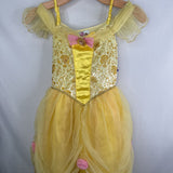 Size 7-8: Disney Yellow Belle Costume Dress