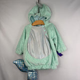 Size 6-12m: Green Narwhale 1pc Costume
