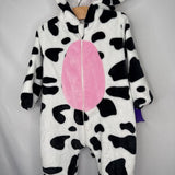 Size 3: Black White Cow 1pc Costume