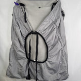 Size OS: Beba Mour Grey Fleece Lined Carrier Cover