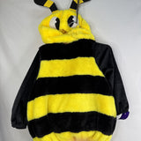Size 3: Yellow Black Bee 4pc Bee Costume