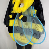 Size 3: Yellow Black Bee 4pc Bee Costume