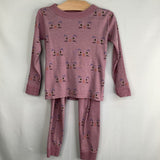 Size 4 (100): Hanna Andersson Pink Kitty 2pc Pjs