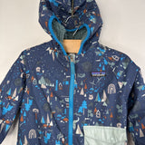 Size 12-18m: Patagonia Blue Mountains Reversible Poly Fill Puffy Bunting