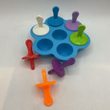 Blue Silicone Popsicle Molds