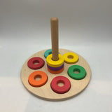 Lovevery Flexible Wooden Ring Stacker