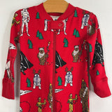 Size 12-18m: Hanna Andersson Red Star Wars Holiday 1pc PJs