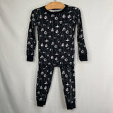 Size 6: Janie & Jack Black/White Star Wars 2pc PJs