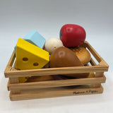 Melissa & Doug Bag of Assorted Wooden Play Food