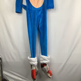 Size 7-8: Sonic The Hedgehog Blue 2pc Costume
