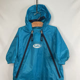 Size 18m: Tuffo Blue Muddy Buddy Rain Suit