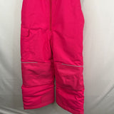 Size 4-5: Columbia Hot Pink Fleece Lined Snow Bibs