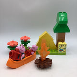 1 Gallon Bag Of Assorted Duplos- Peppa Pig Camping