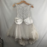 Size 8: Wishcraft White Sequin Feather 1pc Costume