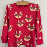 Size 5: Next Red Reindeer 2pc Pjs