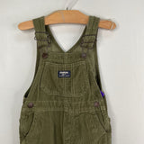 Size 2: OshKosh Green Corduroy Overalls