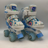 Size 11: Ratiky Blue/White Roller Skates