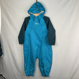 Size 2: REI Two Tone Blue Rain Suit