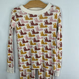 Size 5 (110): Hanna Andersson Pink Brow Squirrels 2pc Pjs