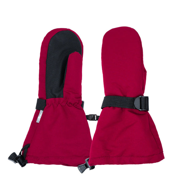 Size XS (NB-2): Jan & Jul Red Waterproof Thumbless Mittens NEW