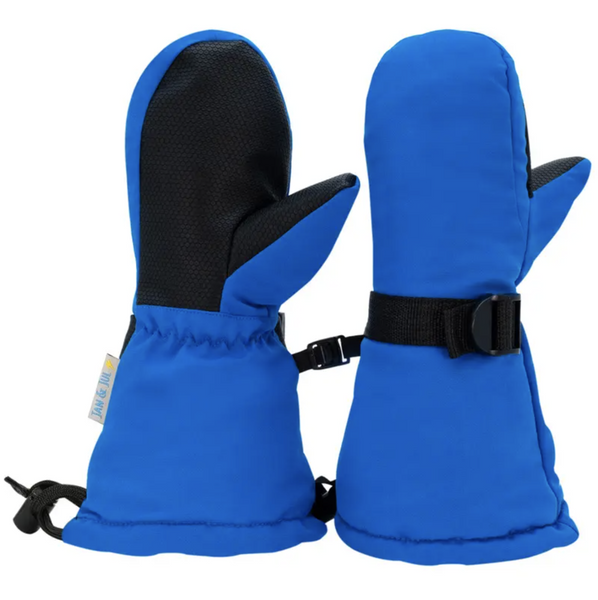 Size XS (NB-2): Jan & Jul BLUE Waterproof Thumbless Mittens NEW