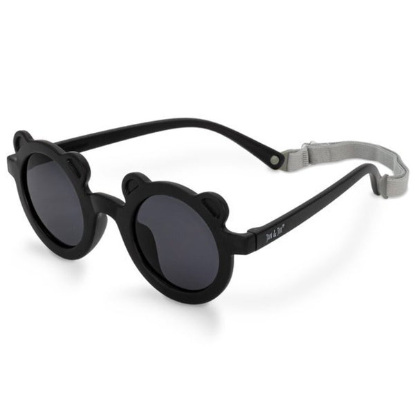 Size M (2-6Y): Jan & Jul BEAR Sunglasses - Black