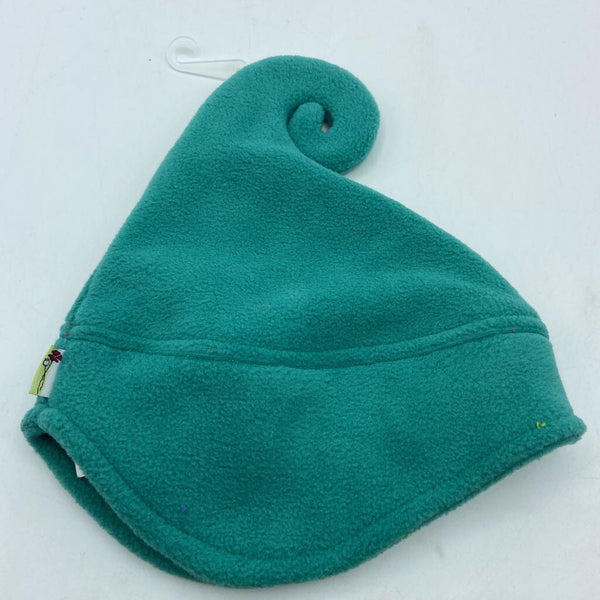 Size S (6m-2T): Lofty Poppy Locally Made TURQUOISE Fleece Hat - NEW