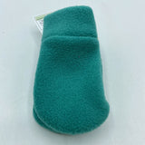 Size Infant 0-12m: Lofty Poppy Locally Made TURQUOISE Fleece Mitts - NEW