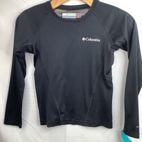 Size 8: Columbia Long Sleeve Omni-Heat Black Shirt