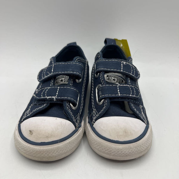 Size 8: Converse Navy Velcro Sneakers