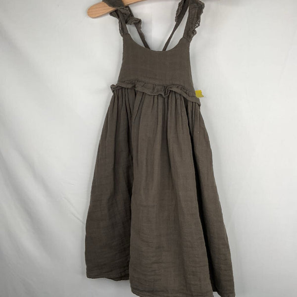 Size 3: Jamie Kay Strappy Green Ruffle Dress
