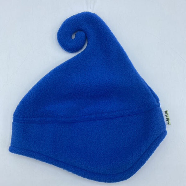 Size S (6m-2T): Lofty Poppy Locally Made BLUE Fleece Hat - NEW