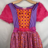 Size10-12: Boo! 1pc Pink/Orange/Purple Monster Costume Dress