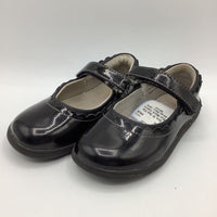 Size 10: See Kai Run Black Velcro Strap Mary Jane Shoes