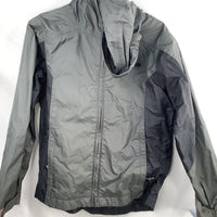 Size 6/7: Columbia Grey/Black Mesh Lined Water Resistant Jacket