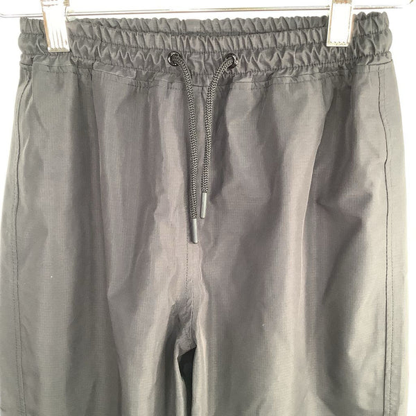 Size 8-9: Oaki Black Drawstring Rain Pants