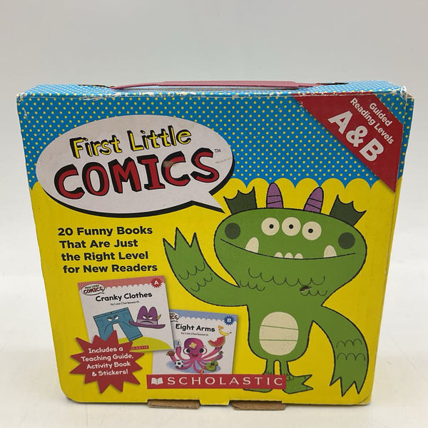 Scholastic First Little Comics 20pc Funny Books