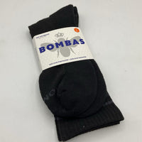 Size L: Black Bombas Socks NEW