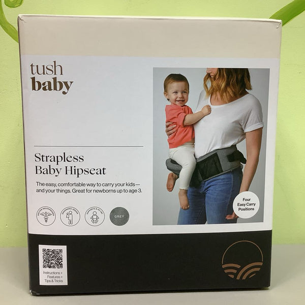 Tushbaby Baby Grey Hip Seat Carrier