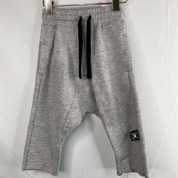 Size 6-12m: Nununu Grey Heathered Cozy Pants