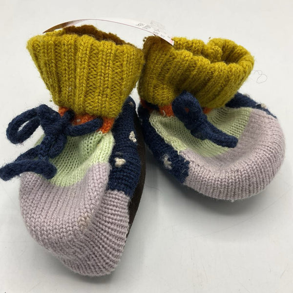 Size NB: Colorful Knit Booties