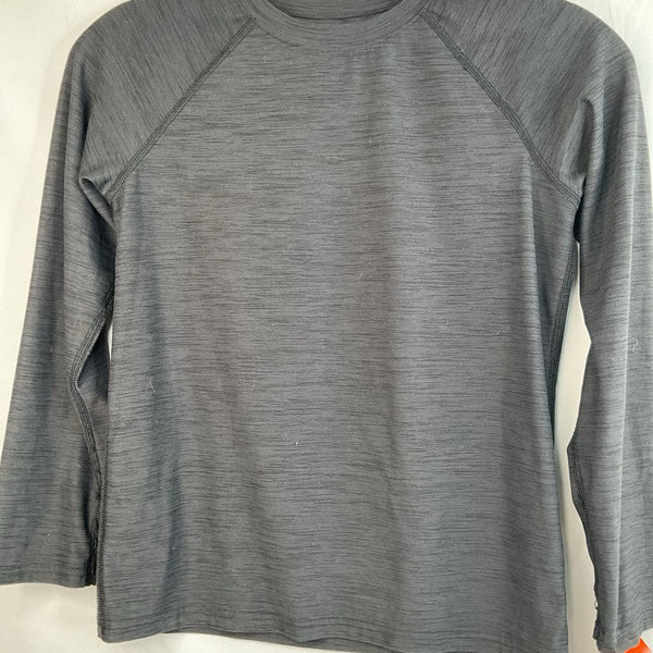 Size 8: Old Navy Two Tone Black/Grey Long Sleeve Athletic Shirt