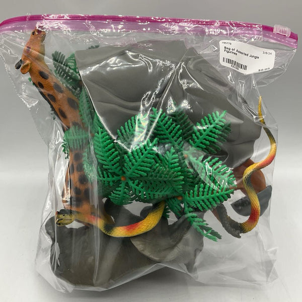 Bag of Assorted Jungle Figurines