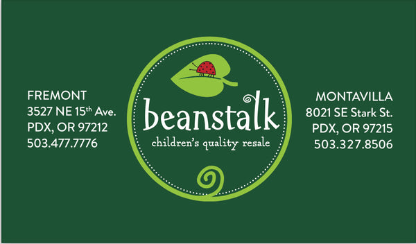 Beanstalk Fremont Gift Card for our Online Fremont Store